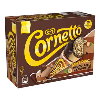 Cornetto Wall's Ice Cream - Disc Chocolate & Hazelnut Cornetto Wall's Ice Cream - Disc Chocolate & Hazelnut
