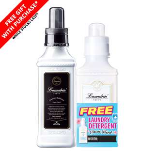 Laundrin Fabric Softener - Classic Floral + Detergent