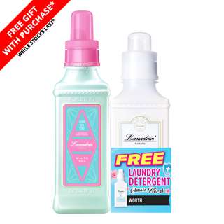 Laundrin Fabric Softener - White Tea + Detergent