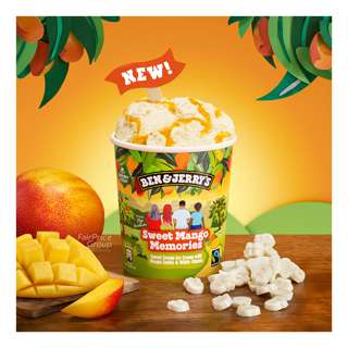 Ben & Jerry's Ice Cream - Sweet Mango Memories