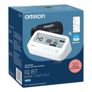 Omron Automatic Blood Pressure Monitor - IQ BT Hem (7194T)