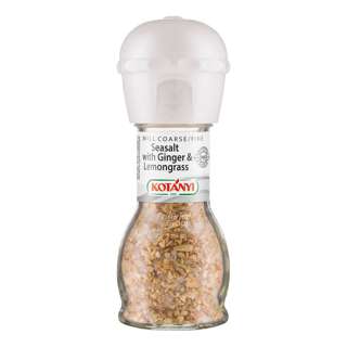 Kotanyi Sea Salt with Ginger & Lemongrass Grinder Kotanyi Sea Salt with Ginger & Lemongrass Grinder