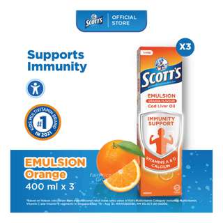 Scott's Emulsion Cod Liver Oil - Orange
