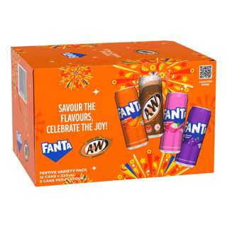 Fanta Can Drink - Variety Pack
