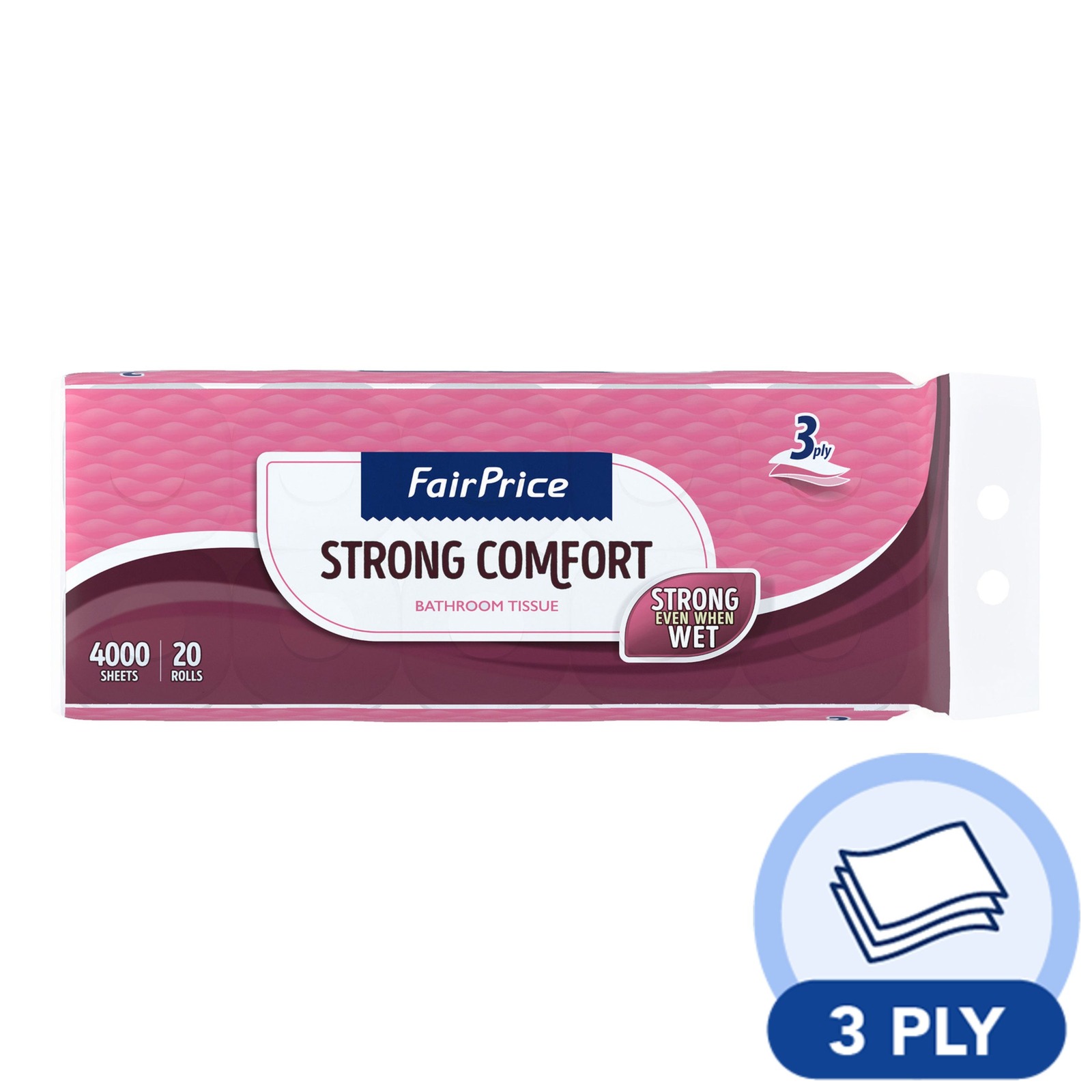 FairPrice Bathroom Tissue - Strong (3ply)