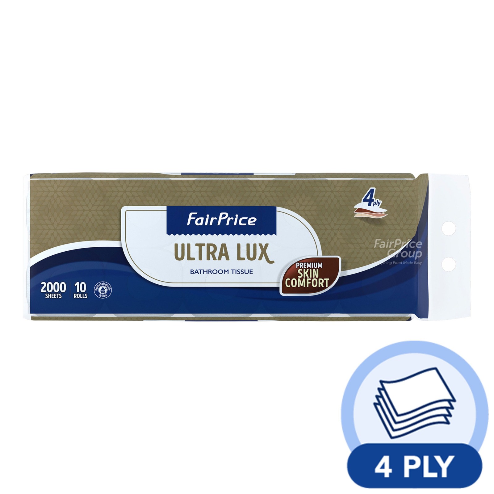 FairPrice Bathroom Tissue - Lux (4ply)