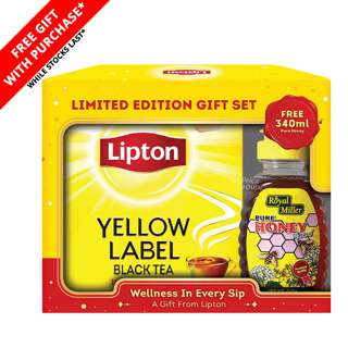 Lipton Yellow Label Tea Bags - International Blend + GWP Lipton Yellow Label Tea Bags - International Blend + GWP