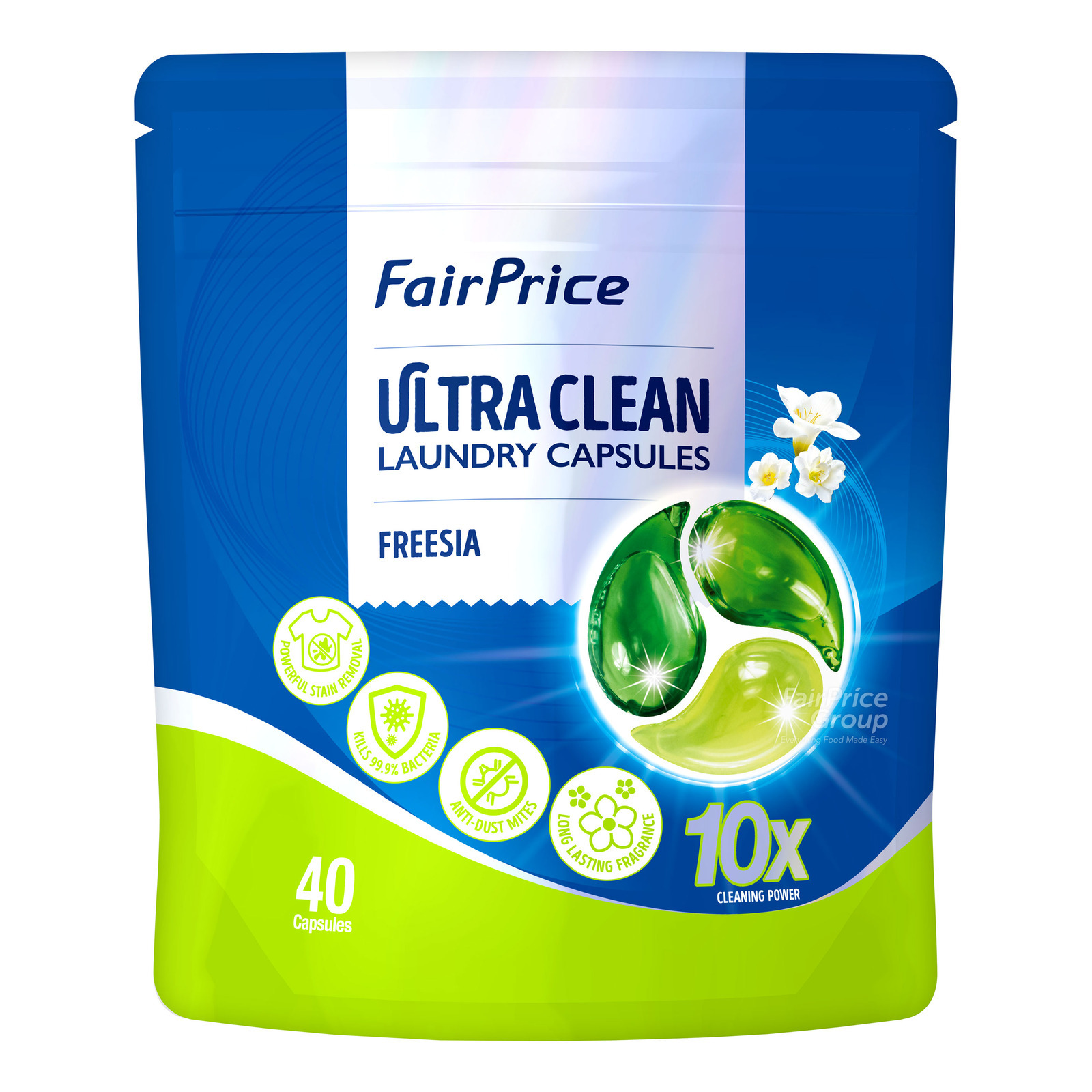 Ka 4-in-1 Laundry Capsules Detergent - Anti-Dust Mites | NTUC