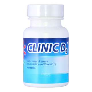 Clinic D3 1000 I.U. Vitamin D3 (Cholecalciferol) Clinic D3 1000 I.U. Vitamin D3 (Cholecalciferol)