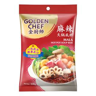 Golden Chef Hot Pot Soup Base - Mala