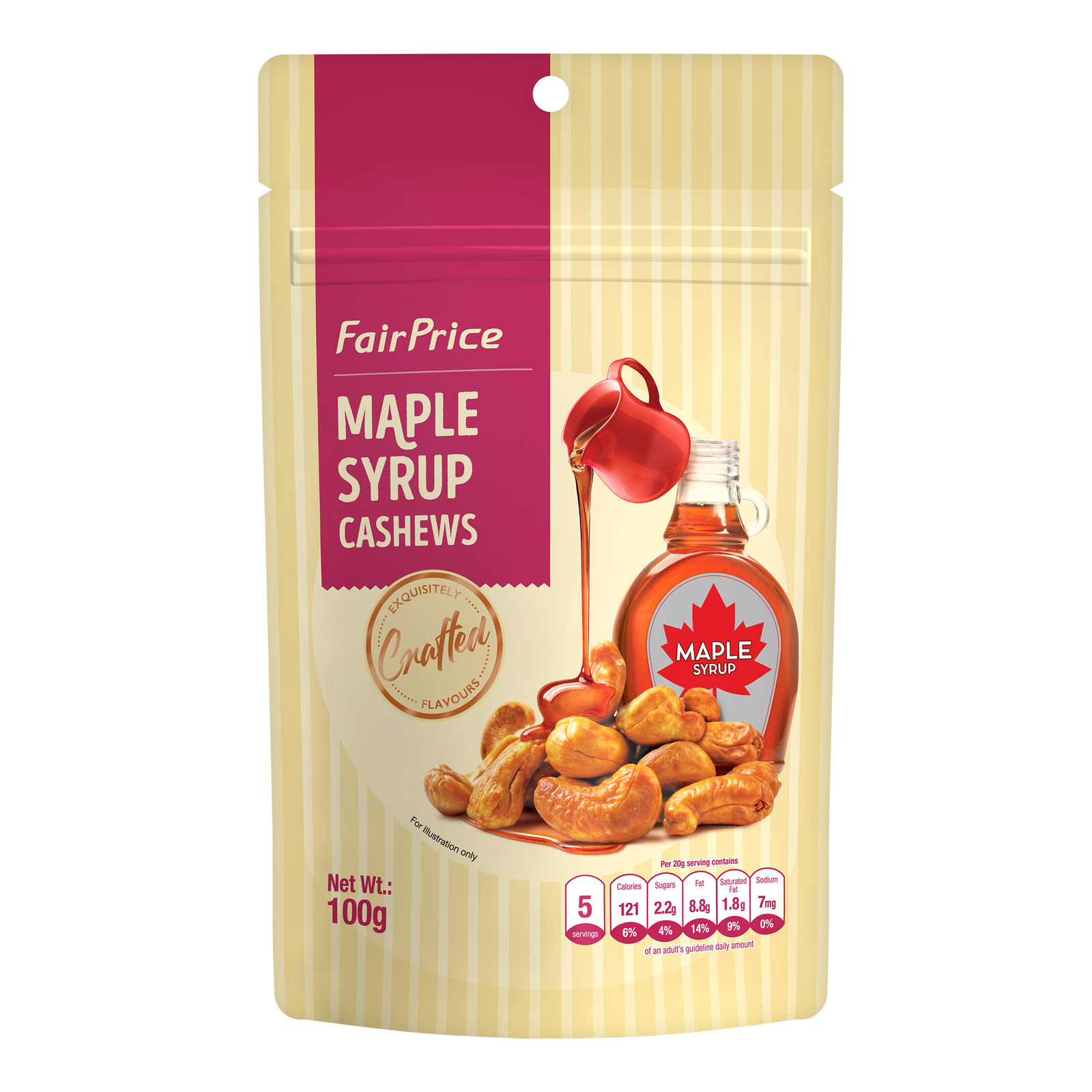 FairPrice Cashew - Maple Syrup