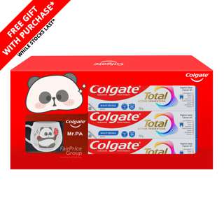 Colgate Total Toothpaste - Whitening + Mr Pa Mug Colgate Total Toothpaste - Whitening + Mr Pa Mug