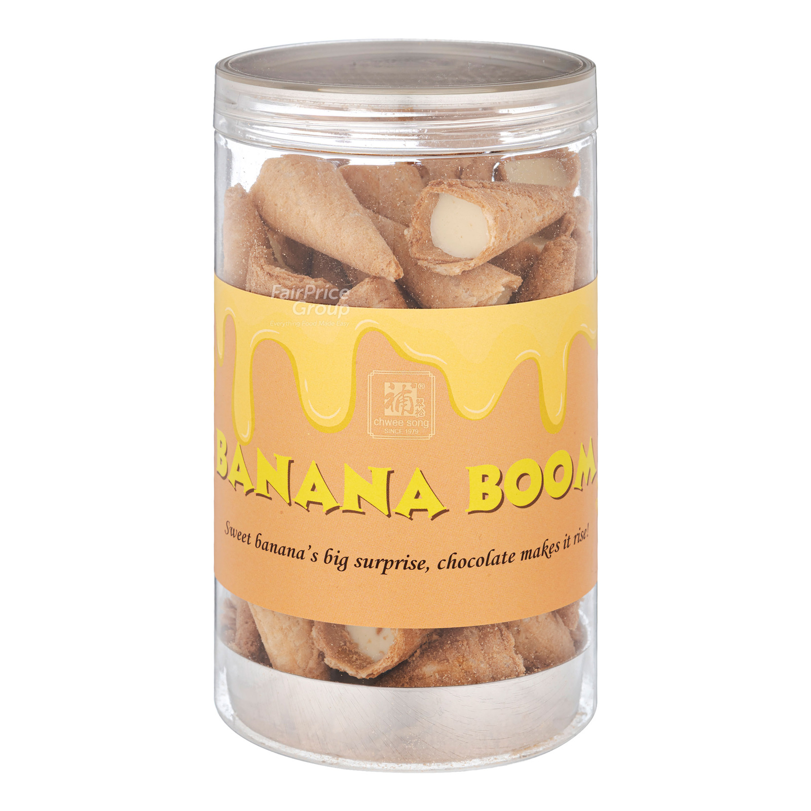 Chwee Song Chocolate Cone - Banana Boom | NTUC FairPrice