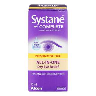Alcon Systane Complete MDPF Lubricant Preservative Free Eye Drops Alcon Systane Complete MDPF Lubricant Preservative Free Eye Drops