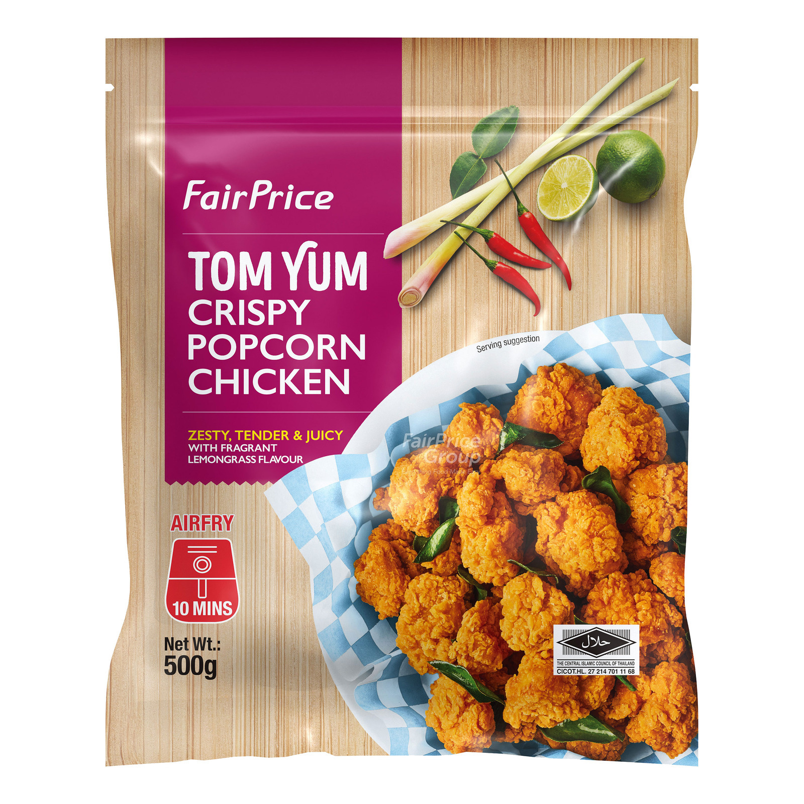 FairPrice Crispy Popcorn Chicken - Tom Yum