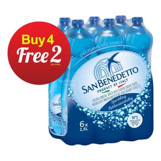 San Benedetto Mineral Sparkling Water + Free of Charge San Benedetto Mineral Sparkling Water + Free of Charge