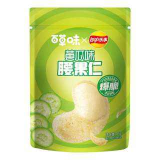 Lay's X Bai Cai Wei Cashew - Cucumber
