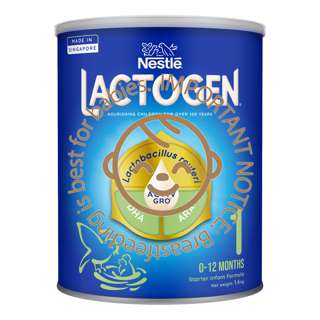 Nestle Lactogen Growing Up Milk Formula - Stage 1 Nestle Lactogen Growing Up Milk Formula - Stage 1