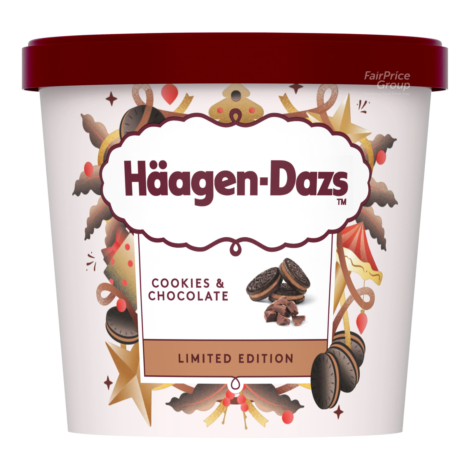 Haagen-Dazs Mini Cups Ice Cream - Cookies & Chocolate | NTUC FairPrice