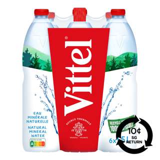 [BCRS] Vittel Natural Mineral Bottle Water