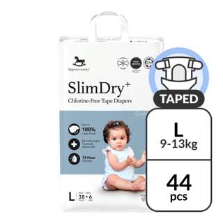 Applecrumby Slimdry+ Tape Diapers - L Applecrumby Slimdry+ Tape Diapers - L