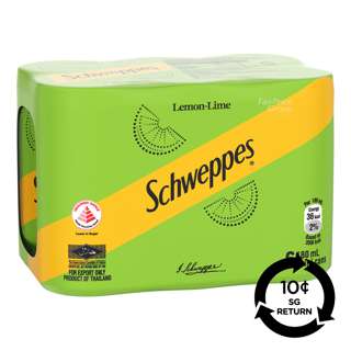 [BCRS] Schweppes Manao Soda Mini - Lemon lime
