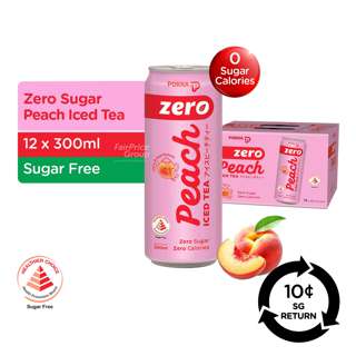 [BCRS] Pokka Can Drink - Ice Peach Tea Zero Sugar
