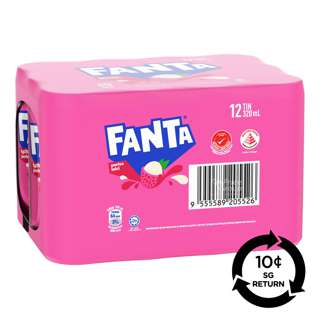 [BCRS] Fanta Can Drink - Lychee