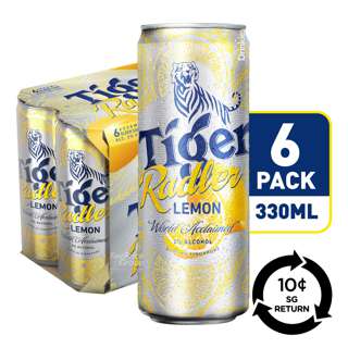 [BCRS] Tiger Radler Beer Can - Lemon