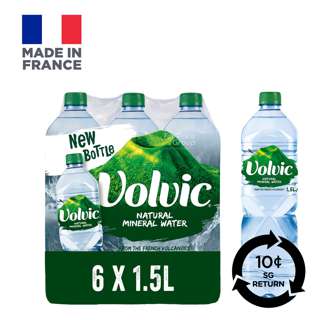 [BCRS] Volvic Natural Mineral Bottle Water