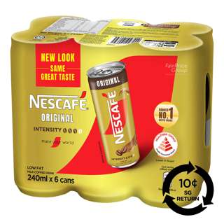 [BCRS] Nescafe Milk Coffee Can Drink - Original