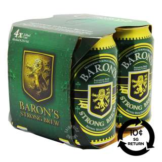 [BCRS] Baron's Can Beer - Strong Brew