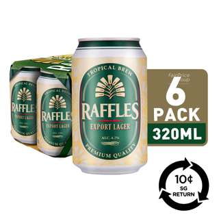 [BCRS] Raffles Export Lager Can Beer