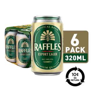 [BCRS] Raffles Export Lager Can Beer