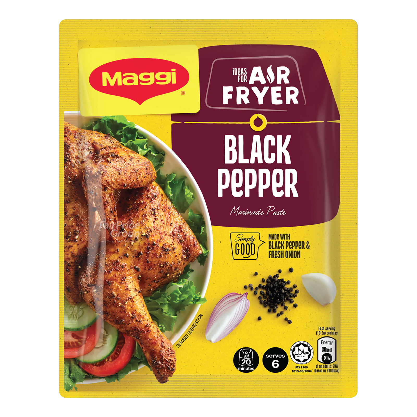 Maggi Air Fryer Marinade Paste - Black Pepper