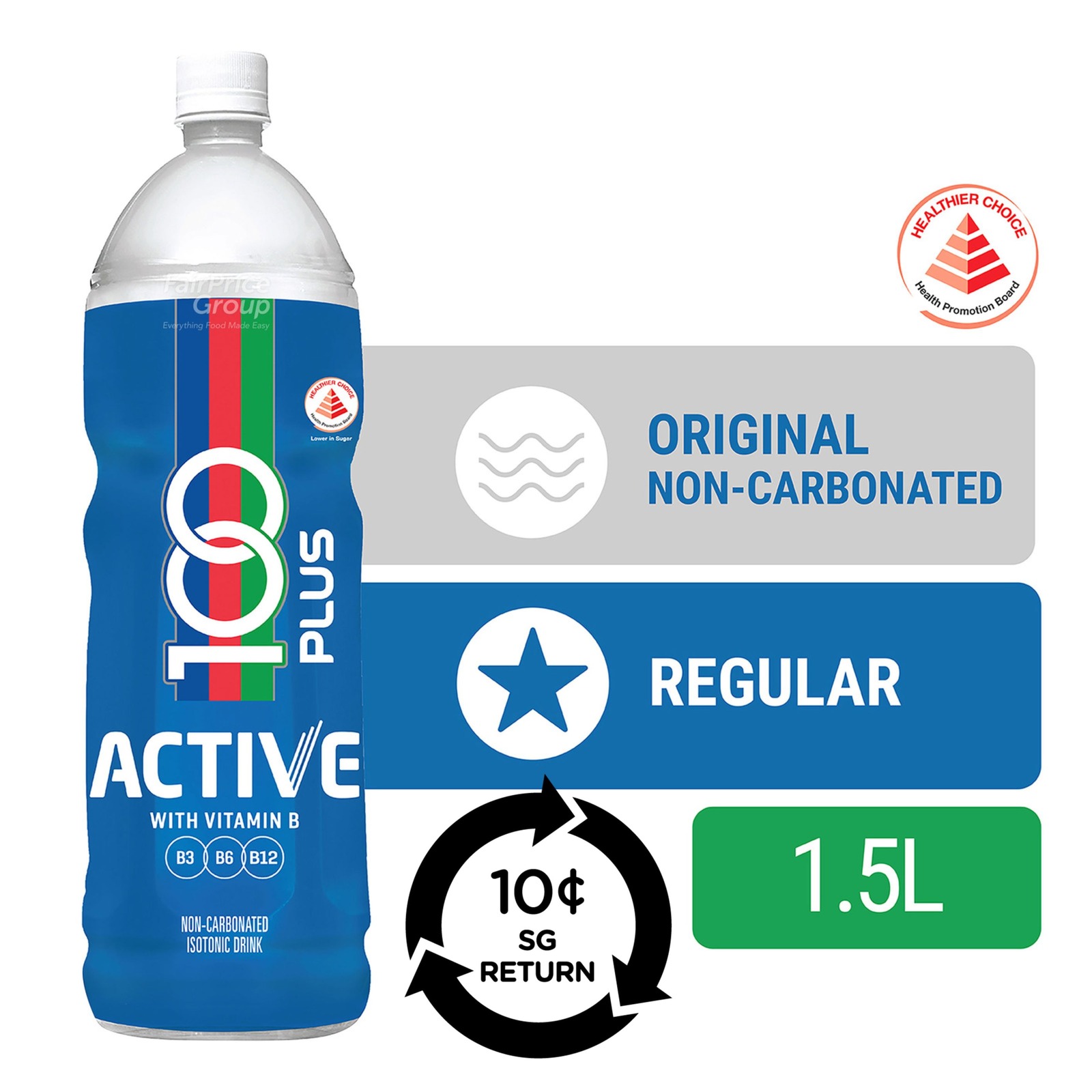 [BCRS] 100 Plus Isotonic Bottle Drink - Active
