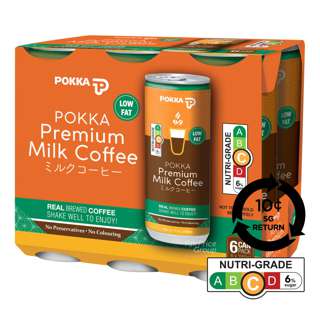 [BCRS] Pokka Premium Coffee Can Drink - Milk