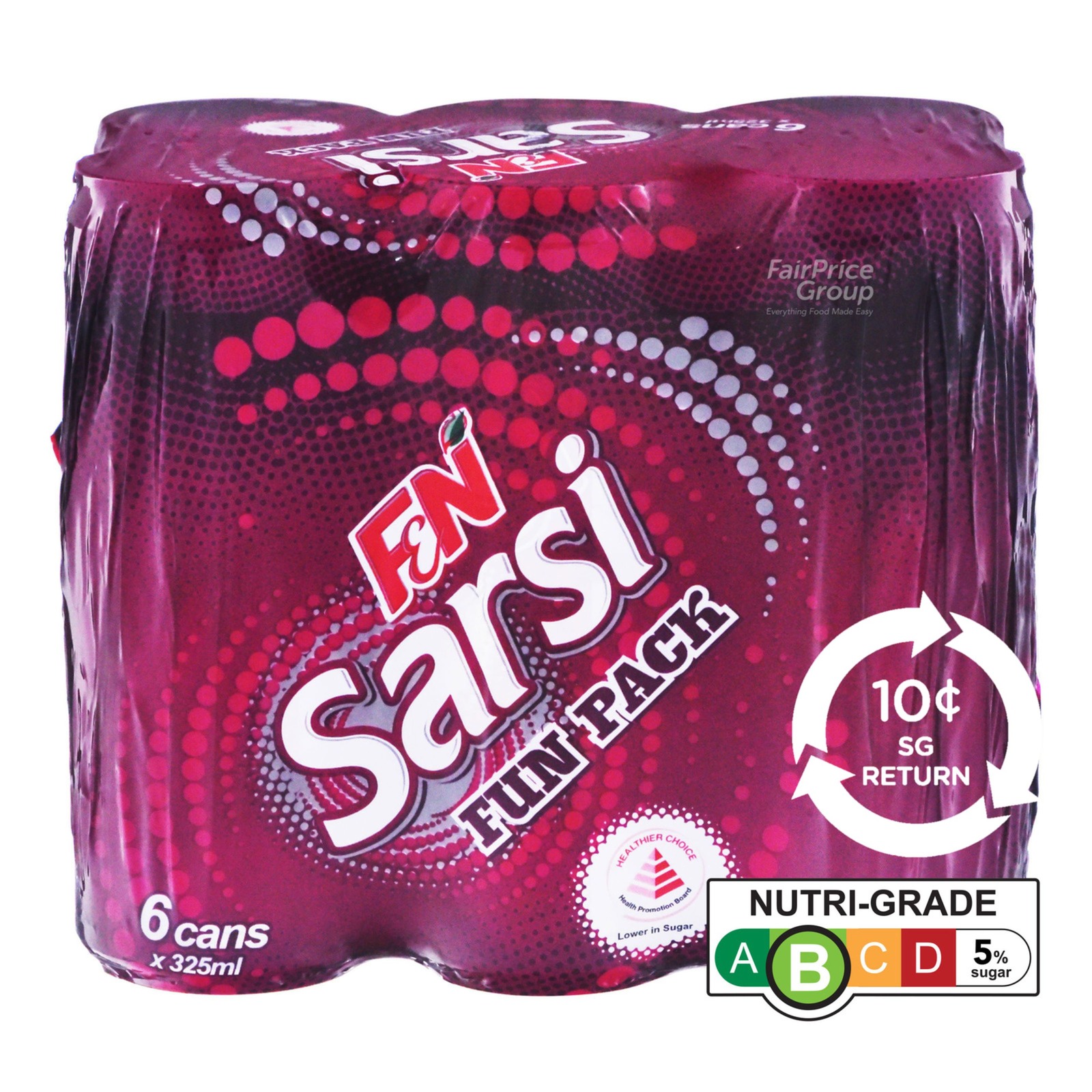 [BCRS] F & N Can Drink - Sarsi (Fun Pack)