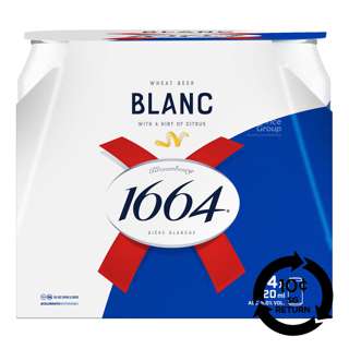 [BCRS] Kronenbourg 1664 Can Beer - Blanc
