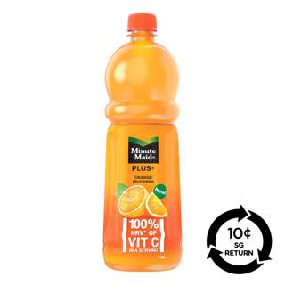 [BCRS] Minute Maid Plus+ Fruit Drink - Orange
