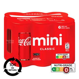 [BCRS] Coca-Cola Mini Can Drink - Classic