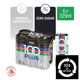 [BCRS] 100 Plus Zero Sugar Can Drink - Original