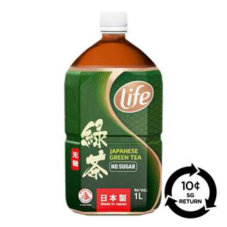 [BCRS] Life Japanese Green Tea Bottle Drink - No Sugar