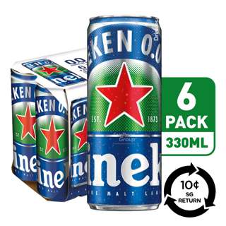 [BCRS] Heineken 0.0% Alcohol Free Beer Can