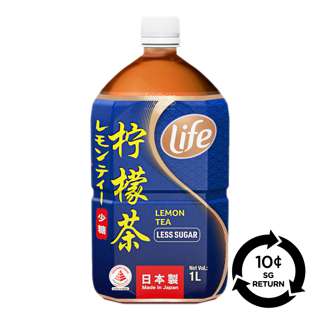 [BCRS] Life Lemon Tea Bottle Drink - Reduced Sugar