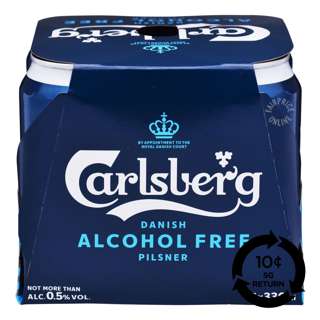 [BCRS] Carlsberg Danish Can Beer - Pilsner (Alcohol Free)