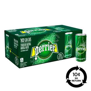 [BCRS] Perrier Sparkling Natural Mineral Water Can