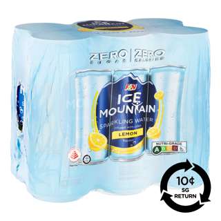 [BCRS] F & N Ice Mountain Sparkling Can Water - Lemon (No Sugar)