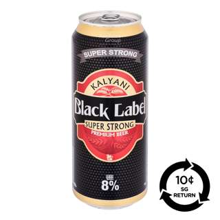 [BCRS] Kalyani Black Label Canned Beer - Super Strong