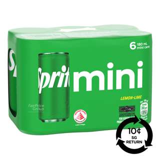[BCRS] Sprite Sparkling Lemon Lime Can Drink - Mini
